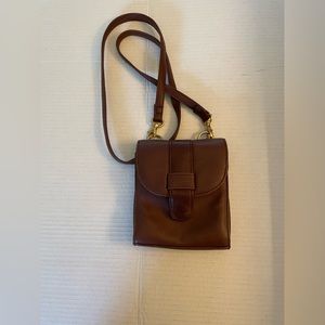 Liz Claiborne small leather crossbody bag